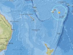 El movimiento ocurrió a las 12:09 horas locales y su epicentro se localizó bajo el mar, 269 kilómetros al este de la ciudad de Levuka. ESPECIAL / earthquake.usgs.gov