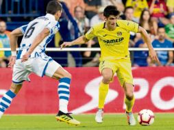 La Real Sociedad con Héctor Moreno en la defensa central, hundió al Submarino Amarillo en el Estadio de la Cerámica. TWITTER/@Villarreal