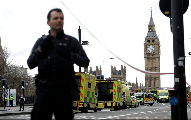Khater fue detenido y trasladado a una comisaría del sur de Londres tras la agresión. EFE/W. Oliver