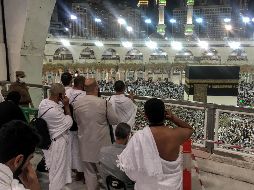 La peregrinación anual a La Meca es el rito más importante para el islam. EFE/M. Saber