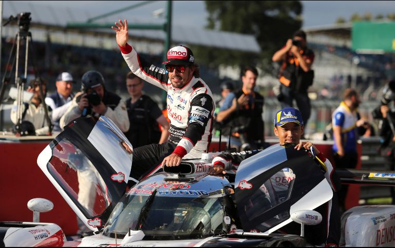 Alonso, Buemi y Nakajima continuarían como líderes del certamen aun si una eventual apelación no prospera. EFE/Toyota Gazoo Racing