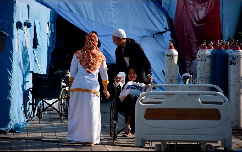 Dos personas murieron en Lombok y tres en la isla vecina de Sumbawa. AFP / STR
