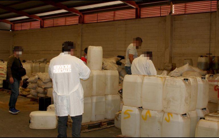 Personal de la Subprocuraduría de Control Regional, Procedimientos Penales y Amparo llevaron a cabo la diligencia. NOTIMEX