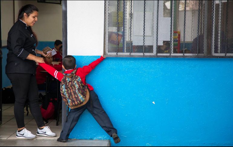 Este día inició el ciclo escolar 2018-2019, en todos los planteles escolares de educación básica. NTX / E. Jaramillo