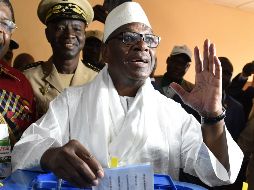 Keita, de 73 años, obtuvo el 67.16 por ciento de los votos en la segunda vuelta. AFP/I. Sanogo