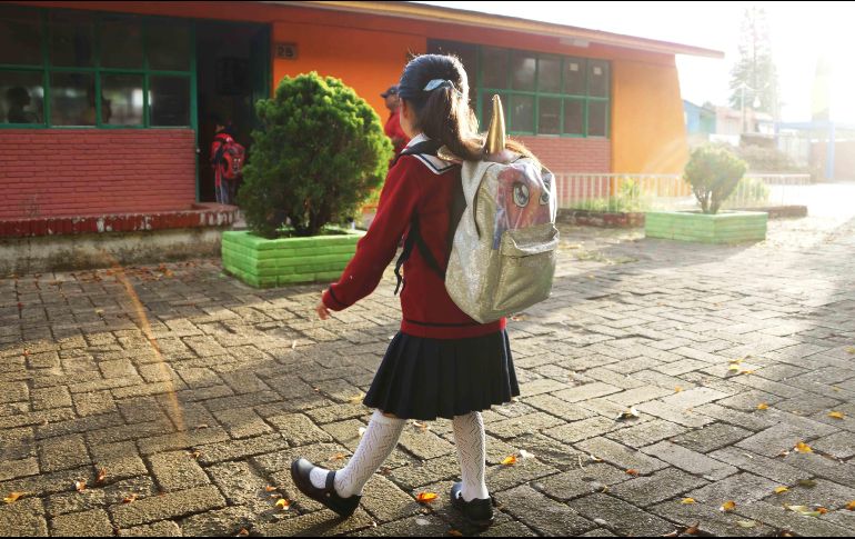 Dijo que el día de hoy lo que tiene que llamar la atención es el regreso a clases 