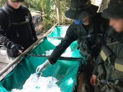 A través de Twitter, Néstor Reverol compartió imágenes del operativo. TWITTER/@NestorReverol