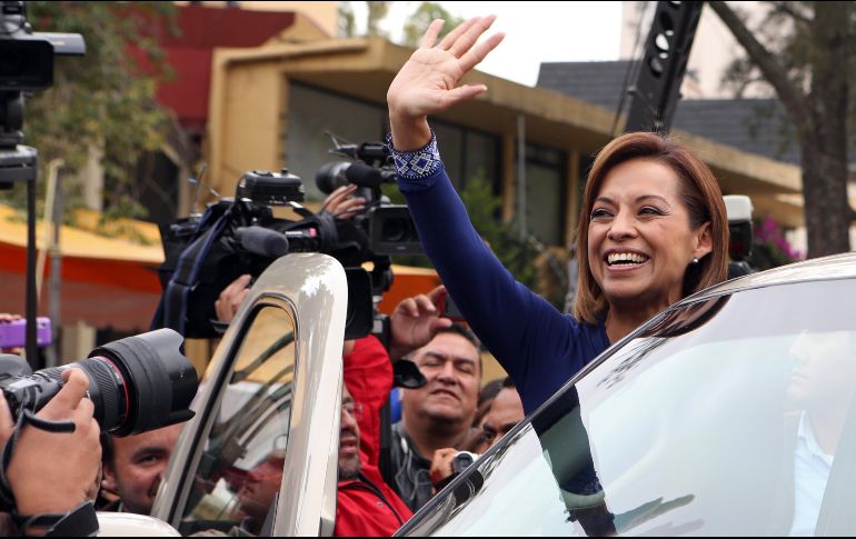 Vazquez Mota dijo que aunque los liderazgos son relevantes, dado la situación política de México, se debe poner en primer orden la institución. AP/ ARCHIVO