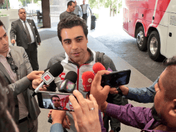 Leaño se mostró tranquilo ante su próximo encuentro con el Rebaño. TWITTER / @ClubNecaxa