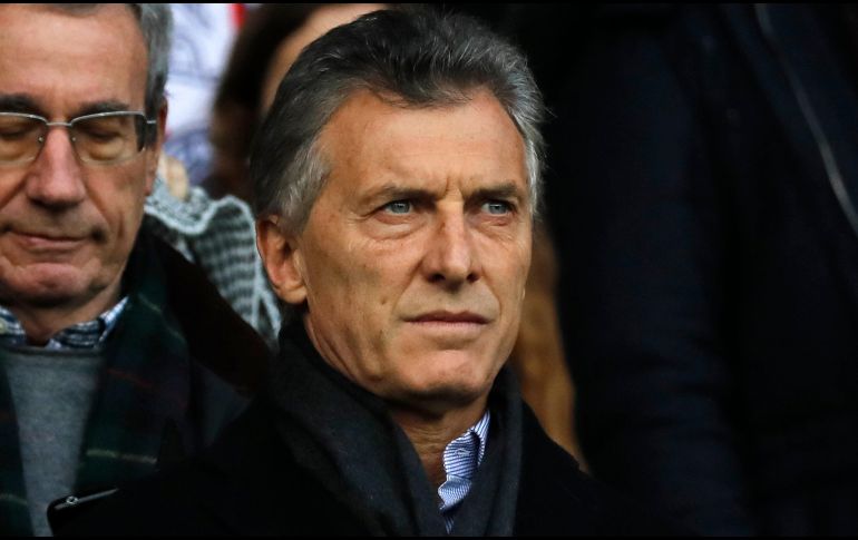 Macri es respaldado por sus pares Iván Duque (Colombia), Sebastián Piñera (Chile) y Mario Abdo Benítez (Paraguay). EFE/Archivo