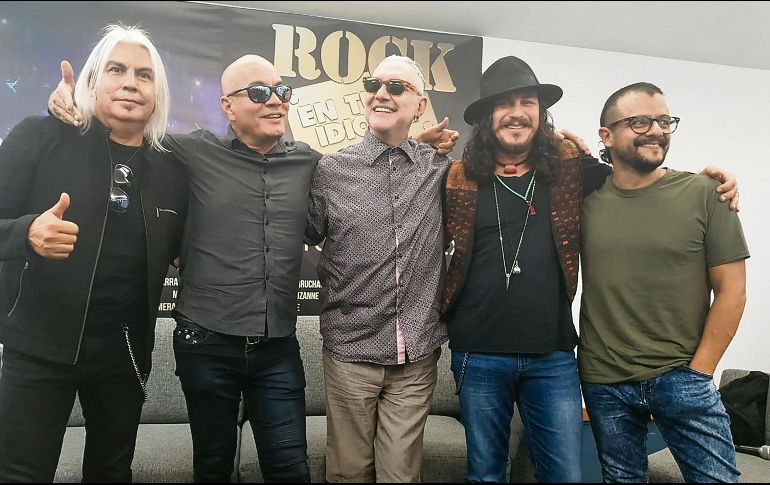 LISTOS. Sabo Romo (al centro) detalló los pormenores del concierto que ofrecerá en el Auditorio Telmex. EL INFORMADOR/N.Gutiérrez