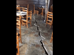 Las autoridades evalúan la dimensión de los daños y hasta el momento no hay perdida de vidas. TWITTER / @DiarioPuntualMx