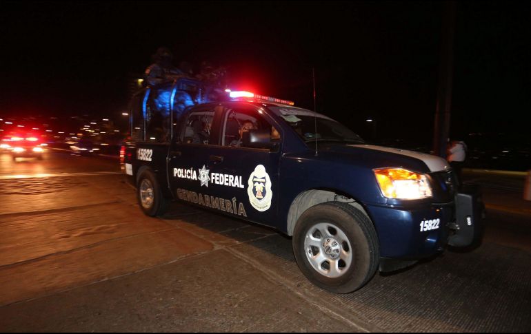 Autoridades encontraron en el lugar de los hechos ocho casquillos calibre nueve milímetros y cuatro 45 milímetros. NTX/ARCHIVO