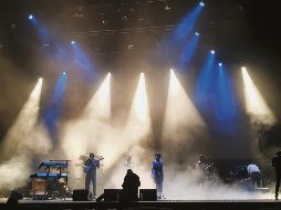 Bill Champlin, miembro de la agrupación Chicago, comenzó su prueba de sonido con “Look away”. EL INFORMADOR/R. Romero