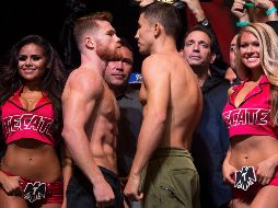 Saúl Álvarez y Gennady Golovkin se volverán a ver las caras el 15 de septiembre. MEXSPORT/Archivo