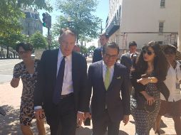 Estados Unidos y México quieren sellar un nuevo pacto antes de que el presidente mexicano, Enrique Peña Nieto, entregue el poder a López Obrador el 1 de diciembre. NTX/ R. Barrera