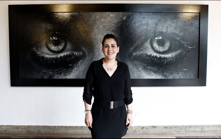 Karla de Lara. La artista regresó con nuevas ideas desde el Viejo Continente. EL INFORMADOR/A. Camacho