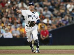 Hasta antes de su lesión, el tapatío Christian Villanueva había tenido una destacada actuación con los Padres al conectar 20 cuadrangulares en la campaña. AP