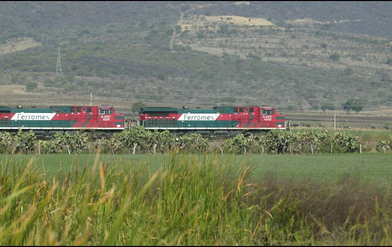 El ferrocarril incrementó su participación en el mercado de transporte terrestre de 18 a 25 por ciento en 23 años. EL INFORMADOR/Archivo