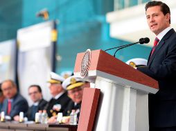 En la ceremonia, Peña Nieto dijo que a los militares les corresponde mantener su tradición 
