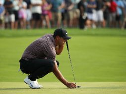 Con sus 65 golpes de ayer en Ridgewood, Brooks Koepka escaló cuatro posiciones para llegar a la cima. AFP/G. Shamus