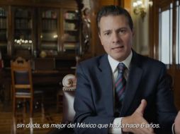 El Mandatario menciona que 