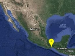 El temblor se registró a 15 kilómetros de Ciudad Ixtepec. TWITTER/@SSNMexico