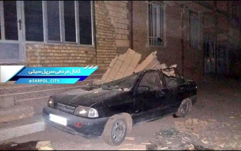 En redes sociales, diversas agencias locales divulgaron imágenes de los daños. TWITTER