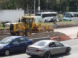 Los cierres son debido a la aplicación de concreto hidraúlico en ese sector. ARCHIVO / EL INFORMADOR