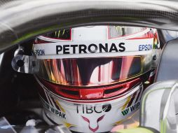 Lewis Hamilton no perdió el ritmo con el que se fue al receso de verano y hoy partirá primero en Bélgica. AFP / E.Dunand