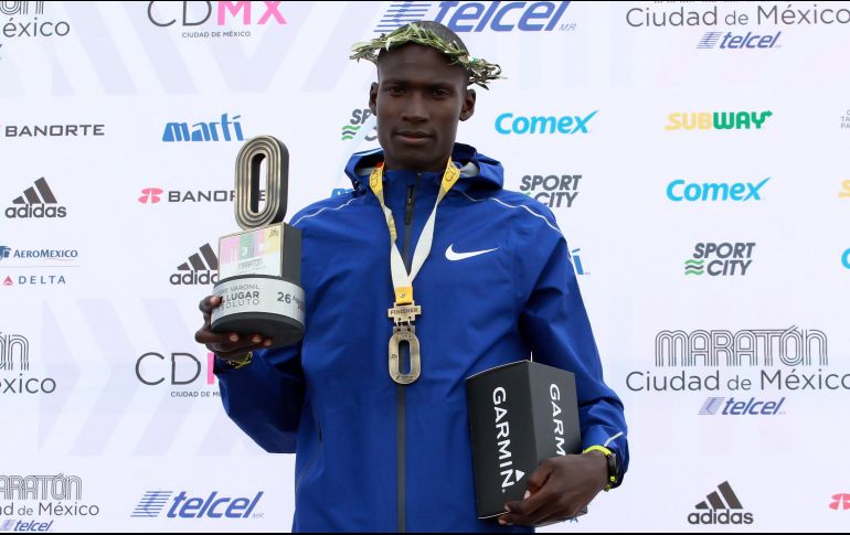 Ekiru tomó una ventaja considerable en los últimos 10 kilómetros para sentenciar su victoria. NTX / F. Estrada