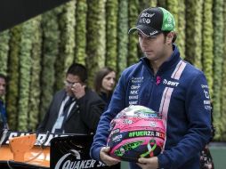 Pérez podría anunciar pronto su renovación con Force India. SUN/ARCHIVO
