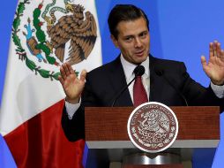 Peña recuerda que llegó a la Presidencia de México 
