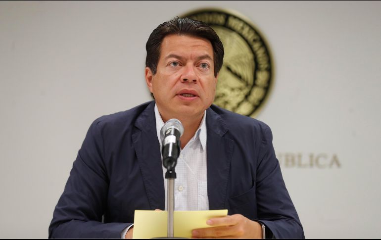 Mario Delgado agregó que el director de la Conasami gana más que el Presidente de la República, por lo que hay que desaparecer esa instancia. SUN / I. Olivares