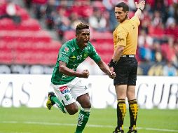 Pedro Aquino marcó la igualada y abrió la brecha para que León sorprendiera a los Diablos Rojos en Toluca. MEXSPORT