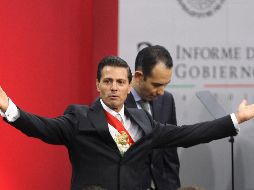 Peña Nieto ha ofrecido mensajes con motivo del Sexto informe de Gobierno. EFE / ARCHIVO