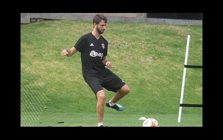 Todo parece indicar que Nico pronto estará totalmente disponible para jugar. Cortesía / Atlas FC