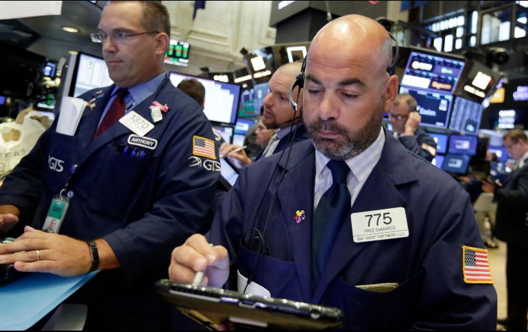 La jornada positiva se animó todavía más cuando a media sesión el presidente Trump anunció que había alcanzado un acuerdo comercial con México. AP / R. Drew