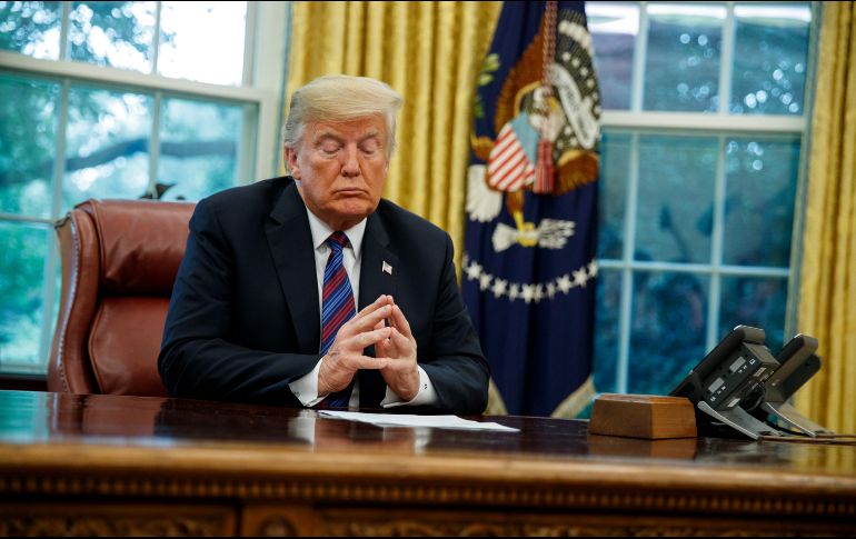 Trump y Trudeau desean que sus equipos realicen discusiones esta semana con la mirada puesta en una exitosa conclusión de las negociaciones. AP / E. Vucci