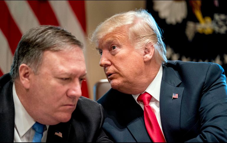 El presidente Trump y el secretario de Estado concluyeron que el contenido de la misma, que no se ha revelado, era lo suficientemente beligerante para cancelar la visita al régimen. AP / ARCHIVO