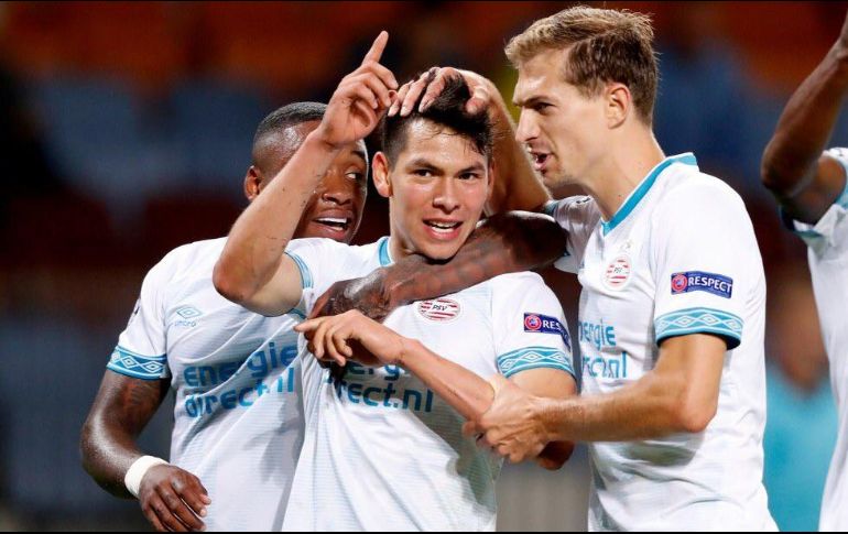 Para que el PSV pueda clasificar a la fase de grupos de la Champions League, le basta conseguir un empate o una victoria. TWITTER / @psveindhoven