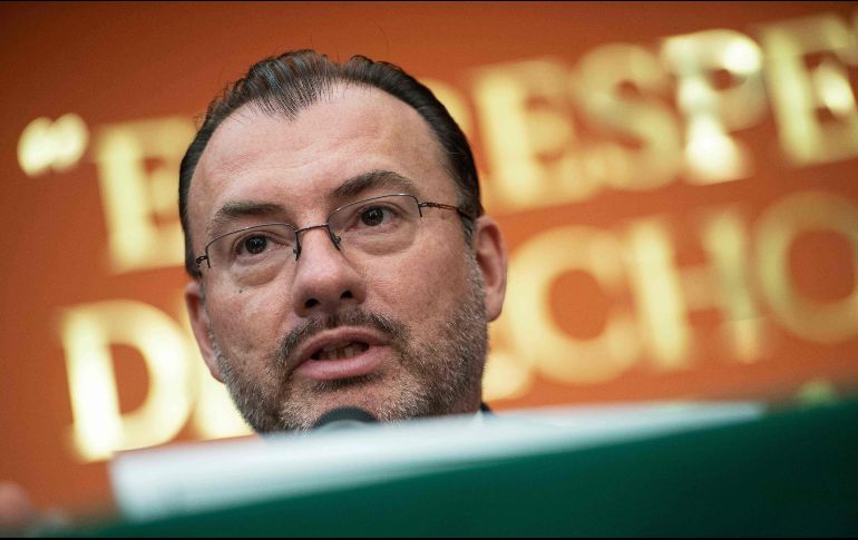 Videgaray destacó el respaldo del presidente electo, Andrés Manuel López Obrador a la negociación. AFP / ARCHIVO