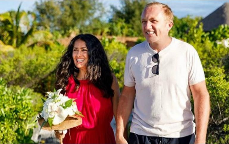 Salma Hayek se casó en una boda secreta con François-Henri Pinault en 2009. INSTAGRAM / salmahayek Verificado