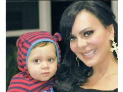 Maribel Guardia festejó el Día del Abuelo. INSTAGRAM / maribelguardia