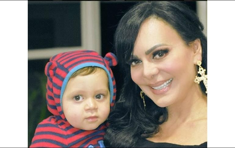 Maribel Guardia festejó el Día del Abuelo. INSTAGRAM / maribelguardia