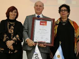 Marisol Schulz Manaut, Miguel Ángel Navarro Navarro y Sayri Karp Mitastein recibieron el reconocimiento. ESPECIAL