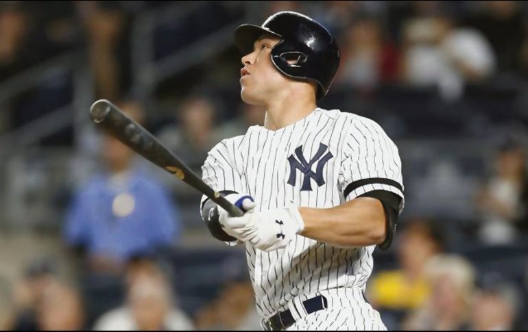 Aaron Judge se lesionó la muñeca derecha el pasado 26 de julio ante los Reales de Kansas City.