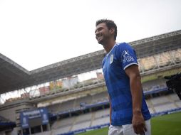 El defensa central mexicano dice que lejos de sentirse decepcionado por jugar en segunda, cumplió el sueño de jugar en el Viejo Continente. TWITTER / @RealOviedo