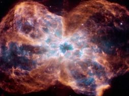 Los científicos creen que la temperatura de la estrella es de 200 mil kelvins y se encuentra a una distancia aproximada de cuatro mil años luz de la Tierra. ESPECIAL / nasa.gov