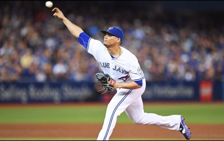 Osuna fue transferido de los Azulejos a los Astros de Houston el pasado 30 de julio. AP/ARCHIVO